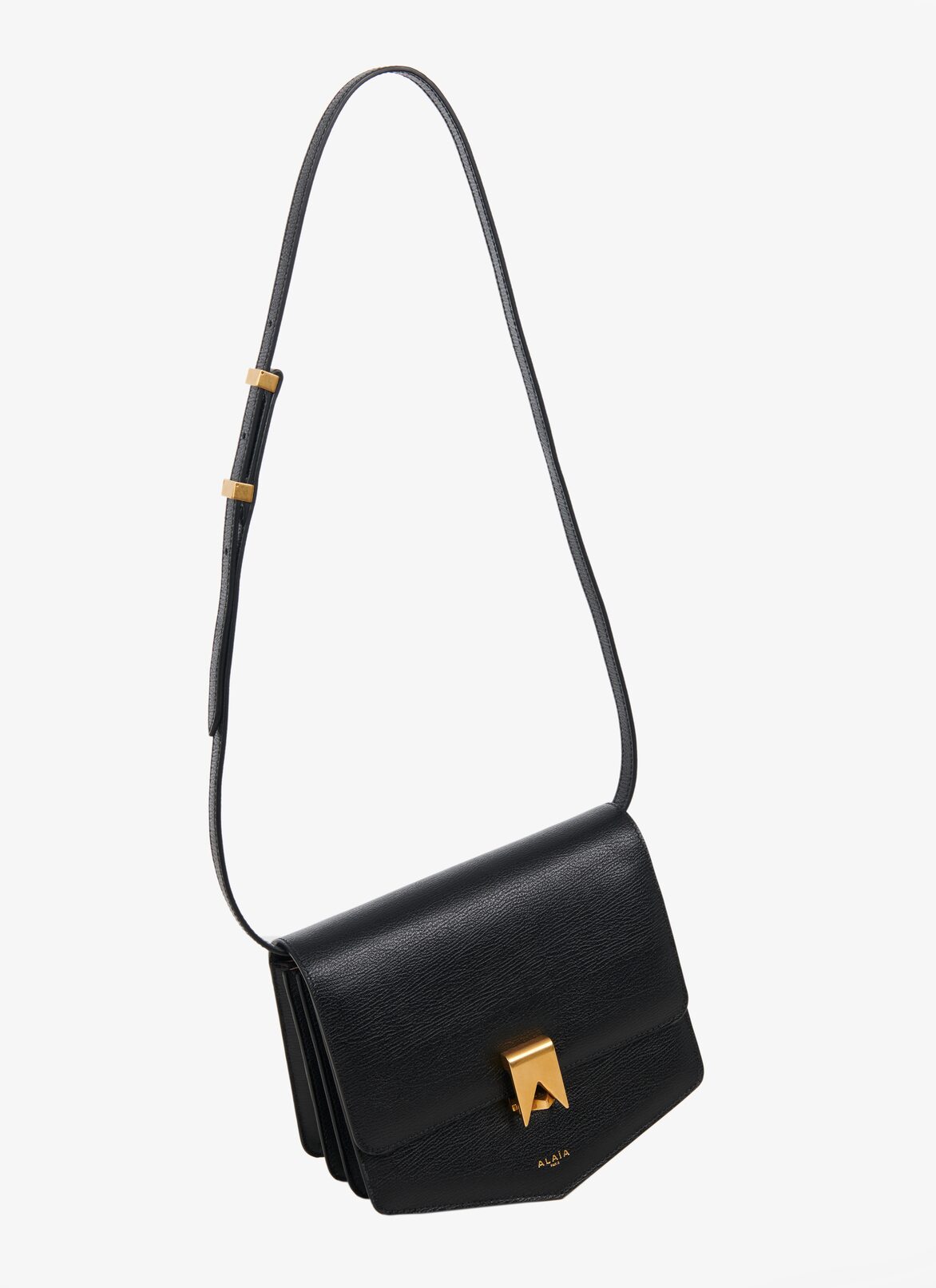 Tasche Le Papa aus Boxkalbleder ALAÏA SCHWARZ TASCHE LE PAPA AUS BOXKALBLEDER